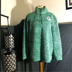 Boxer Craft Green Sherpa Sweater Size XL